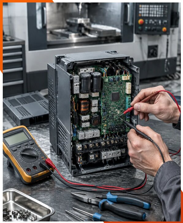 Ремонт частотных преобразователей для станков в Невинномысске